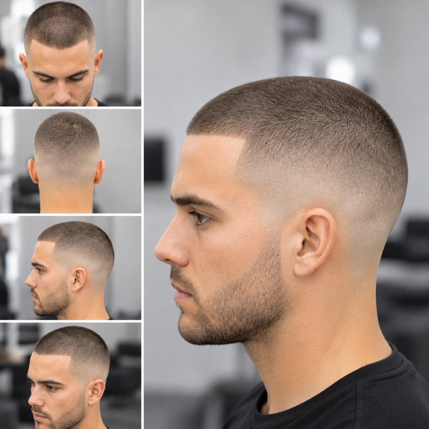 Uomo — Crew cut