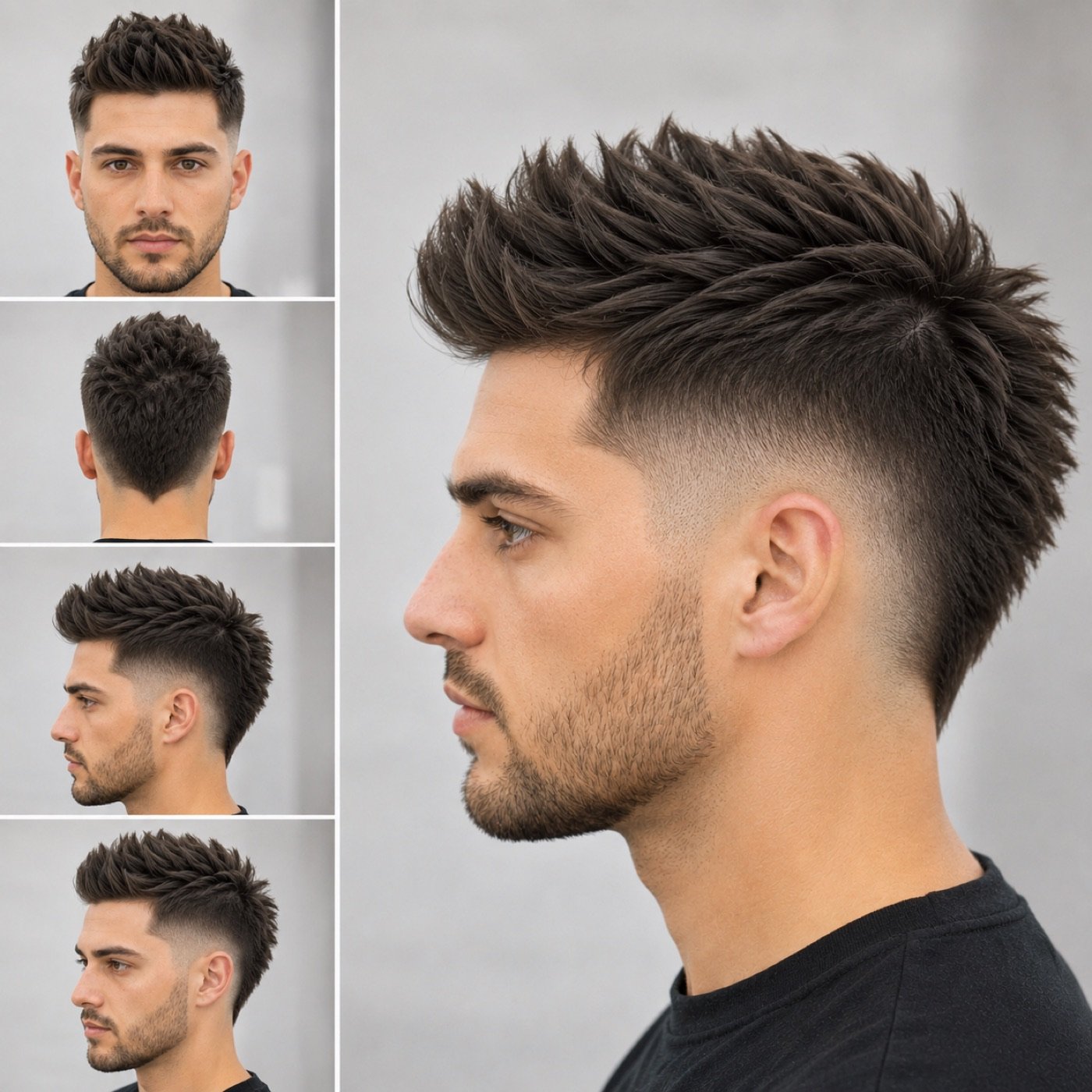 Uomo — Faux hawk